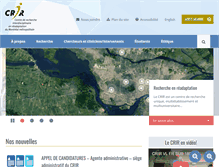 Tablet Screenshot of crir.ca
